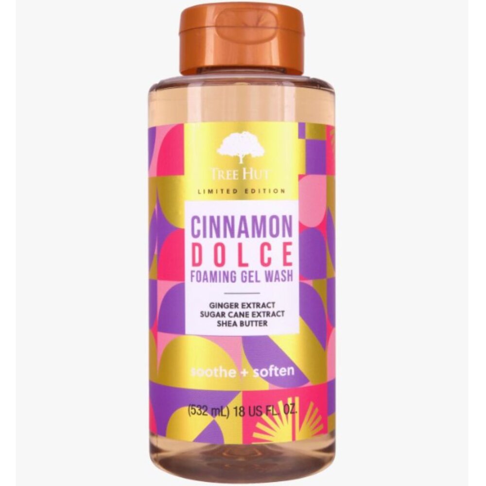 Cinnamon Dolce Foaming Gel Wash Tree Hut